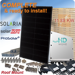 360年11.88千瓦阳光室PowerXT r-pd住宅太阳能系统